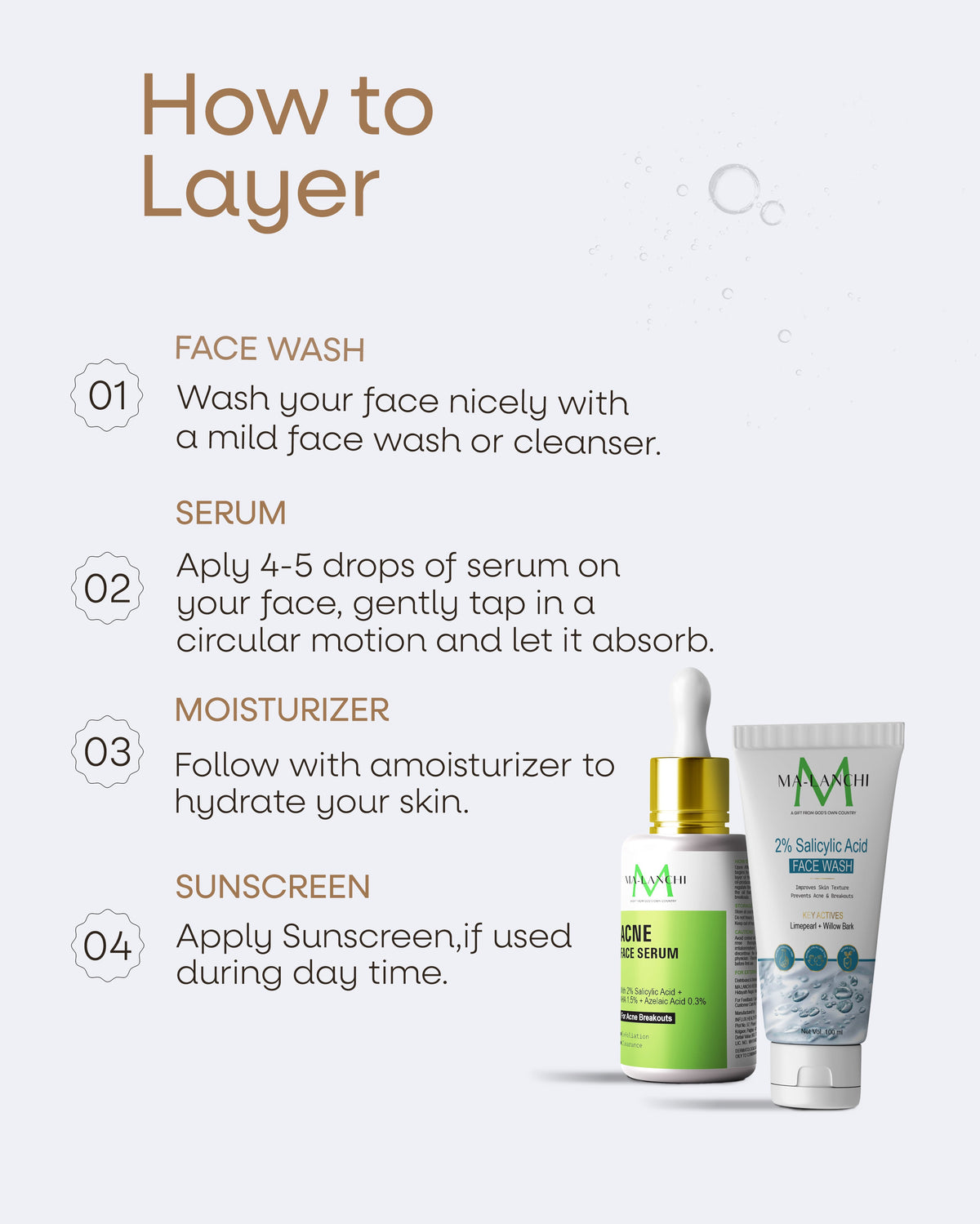 oily acne controll