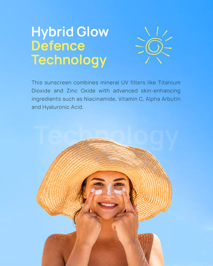 MALANCHI GLOW DEFENDER  HYBRID SUNSCREEN