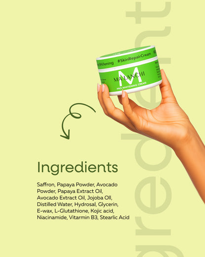 Malanchi Re-pairing & Whitening Cream