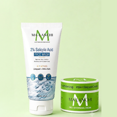 Facewash + facecream