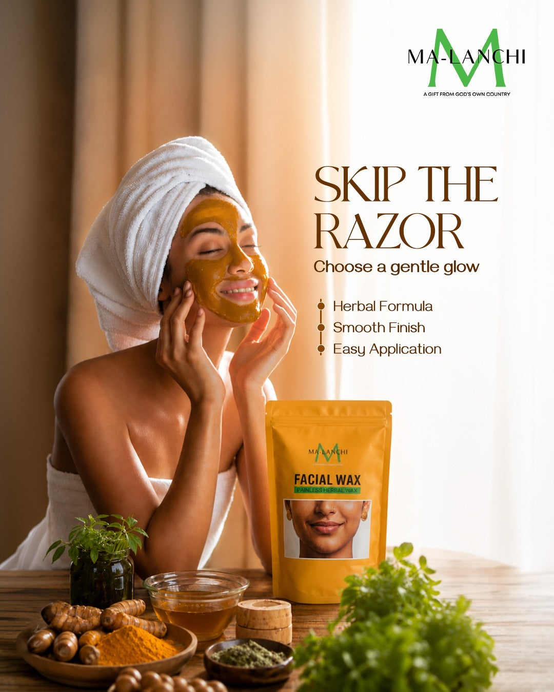 Ma-Lanchi Ayurvedic Facial Hair Remover